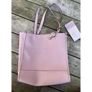 GUESS Lacombe Carry All Pink And Cardholder